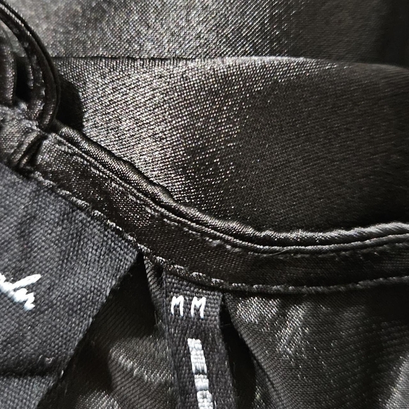 Urban Outfitters Black Satin Slip Dress - Picture 7 of 8